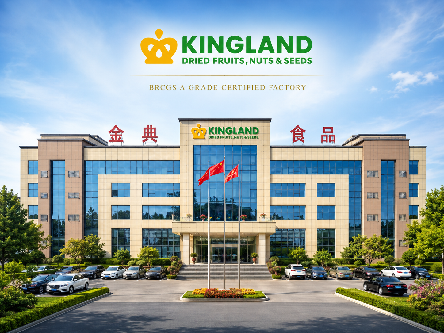 Kingland premium vineyard and agricultural facilities in Xinjiang China